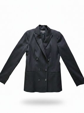 Buckley Black Lightweight Luxury Black Blazer Vintage Y2K